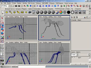 【Maya教程】卡通螞蟻的制作